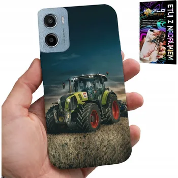 Pouzdro na mobilní telefon POUZDRO PRO MOTOROLA E15 / G05 - TRAKTOR ZEMĚDĚLSKÝ ZADNÍ KRYT,