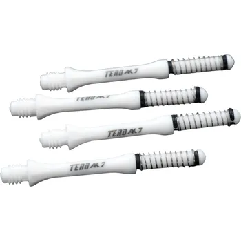 Cuesoul násadky na šipky TERO AK7 Slim bílé Délka násadky: 37 mm