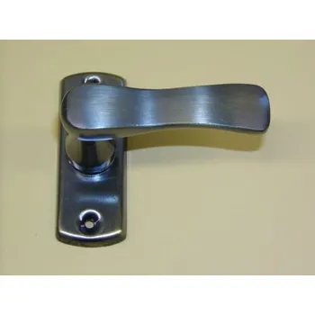 Okenní klika PŮLOLIVA EXCELENT SUROVÁ MOSAZ