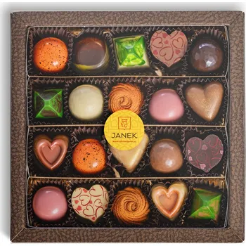 Bonboniéra Ovocná - Krabička s pralinkami 20ks