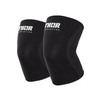 THOR ATHLETICS Ortéza na koleno 7mm neopren M BÍLÁ|ČERNÁ
