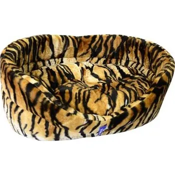 Pelíšek pro psa COBBYS PET ADEL Oválný pelech plyš 51x32x19cm