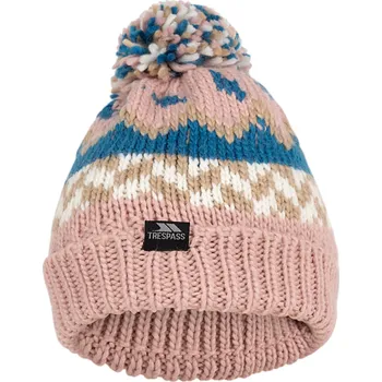 Čepice TRESPASS Dětská zimní čepice MODRÁ|RŮŽOVÁ