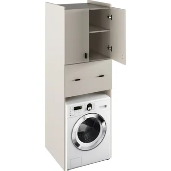Koupelnový nábytek Max-i Skříňka nad pračku MARTIEN 9 kašmír