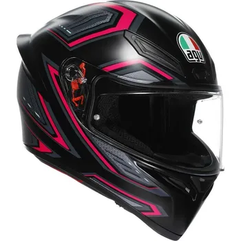 Helma na motorku AGV přilba K-1 S Sling matt black/pink - 2XL