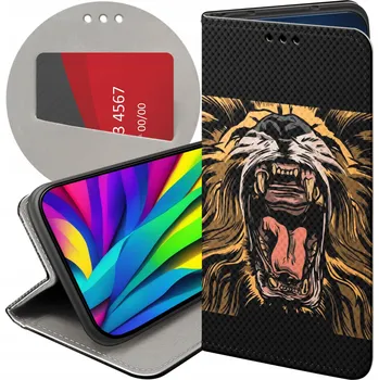 Pouzdro na mobilní telefon Flipové pouzdro Hello Case pro Samsung GALAXY A36 5G / A56 5G žluté