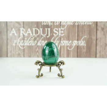 Masáž Vajíčko z Malachitu Druh: Bez stojánku