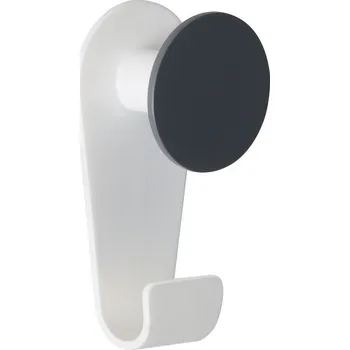 Držák na ručník Spirella samolepící háček MISTERHOOK, šedo-hnědá, ABS, 41 x 86 mm