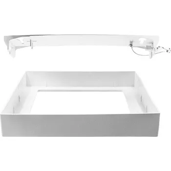 PANLUX RÁMEČEK na přisazenou montáž svítidla LED DOWNLIGHT CCT 12W, hranatý bílý