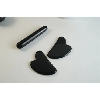 Masáž Gua Sha z Obsidiánu