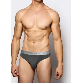 Pánské spodní prádlo ATLANTIC PÁNSKÉ SLIPY 1 Ks. BMP 013 *L* grafit