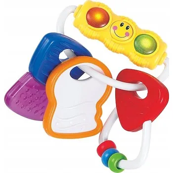 Kousátko Chrastítko Klíčky Smily Play Zvuk