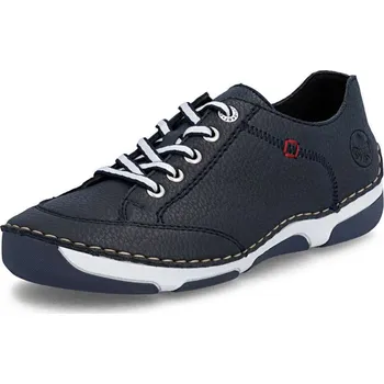 Dámské polobotky Dámské polobotky RIEKER 55901-14 modrá S6 43