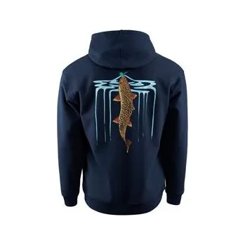 Pánská mikina Grundéns Riser Hoodie Dark Navy Velikost: L
