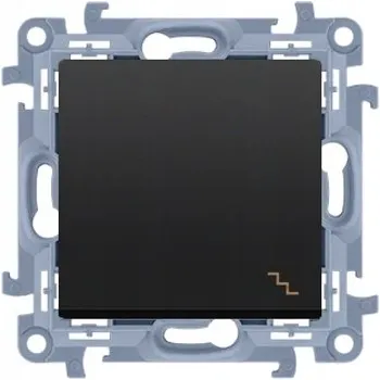 vypínač Schodišťový vypínač Kontakt-simon černý jednoduchý