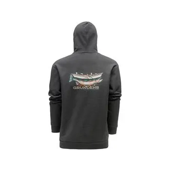 Pánská mikina Grundéns Drift Boat Hoodie Anchor Velikost: XL