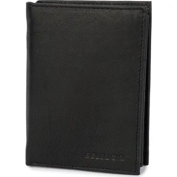 Peněženka Bellugio pánská peněženka z pravé kůže černá - muž