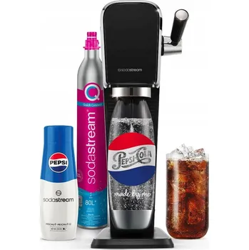 Příprava sody Výrobník sody SODASTREAM ART Black Pepsi Mpack
