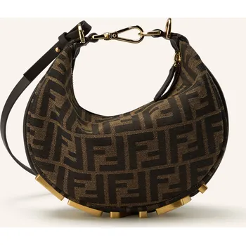 Kabelka Fendi Dámská Taška Přes Rameno Fendigraph Mini, černá /...