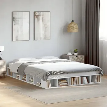 Postel Jednolůžková dřevěná postel VidaXL 90x220 cm, vícebarevná