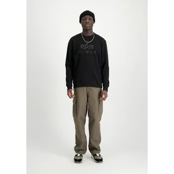 Pánská mikina Alpha Industries Mikina Basic Carbon Sweatshirt Černá Regular Fit S