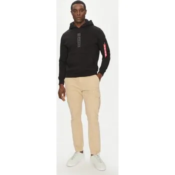 Pánská mikina Alpha Industries Mikina AI.146338-03 Černá Regular Fit 3XL