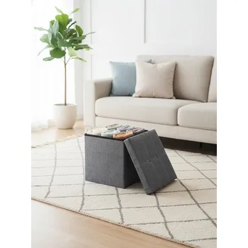 Taburet Sinsay - Taburet s úložnou funkcí a boční kapsou - černá - 976HB-99X - 976HB-99X-ONE