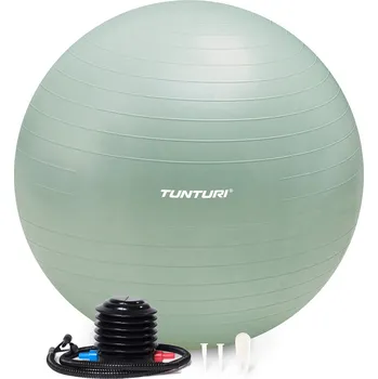 Gymnastický míč TUNTURI Gymnastický míč TUNTURI zesílený 65 cm Mentolový 65cm ZELENÁ