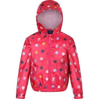 Chlapecká bunda REGATTA Dětská nepromokavá bunda s kapucí 3 ROKY ČERVENÁ