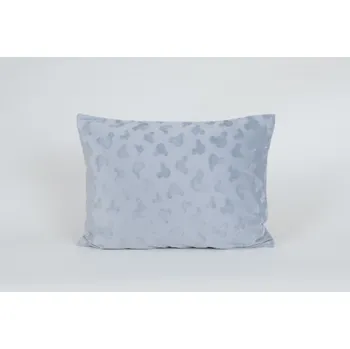 Povlečení Povlak na polštářek 60x45 cm - mikroplyš - šedá Minnie
