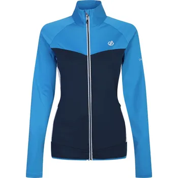 Dámská mikina DARE 2B Dámská fleecová bunda Elation II 2XL MODRÁ|ŠEDÁ