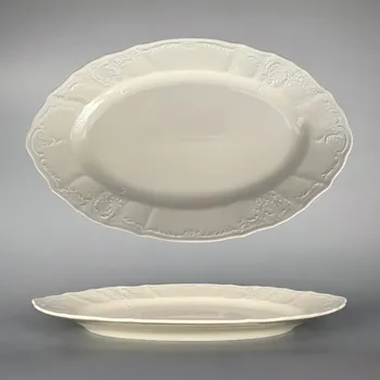 Thun 1794 BERNADOTTE servírovací ovál ivory 390 mm