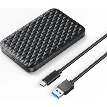 Mobilní telefon Orico | Orico 2520C3-V1 externí box na HDD/SSD 2.5'' USB-C, černý