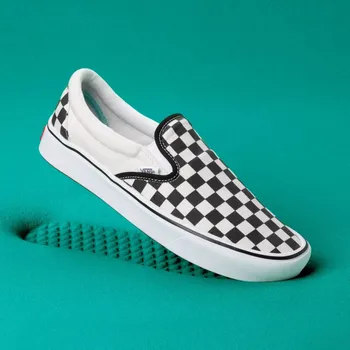 Pánská obuv tenisky Unisex VANS UA ComfyCush Slip-On (classic) checkerboard/true white - 35