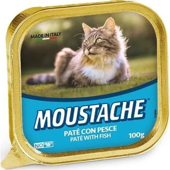 Krmivo pro kočku MONGE MOUSTACHE Cat Paté ryba 100g pro dospělé kočky