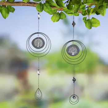 Gilde Závěsné dekorace Ptačí strom, 63 cm, sada 2 ks 497624