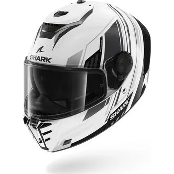 Helma na motorku SHARK přilba SPARTAN RS Byrhon white/black/chrome - XS