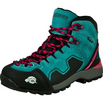 Dámská sportovní obuv GUGGEN MOUNTAIN Dámské turistické vysoké kožené boty PM021 36 MODRÁ
