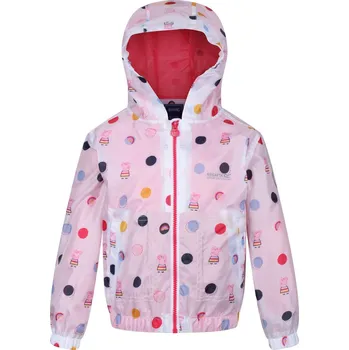 Chlapecká bunda REGATTA Dětská nepromokavá bunda s kapucí 2 ROKY RŮŽOVÁ