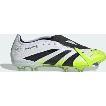 Kopačky ADIDAS Kopačky Predator Pro s ohrnovacím jazykem pro pevné povrchy 38 2/3 BÍLÁ|ČERNÁ|ŽLUTÁ