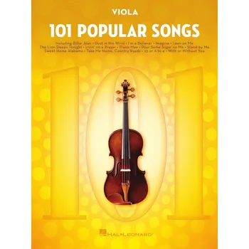 Hal Leonard 101 Popular Songs for Viola Noty