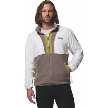 Pánské oblečení Columbia Backbowl II Lightweight FZ Fleece M 2126241258 - sea salt/iron/peppercorn L