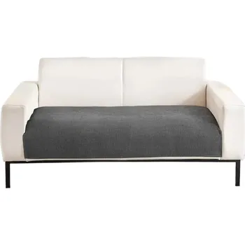 Napínací potah Prošívaný ochranný potah na pohovku 90 x 160 cm šedý