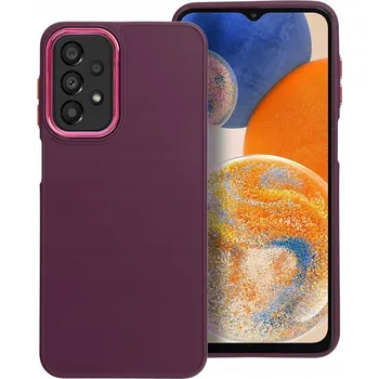 Pouzdro na mobilní telefon Zadní Kryt pro SAMSUNG A23 5G Case fialový