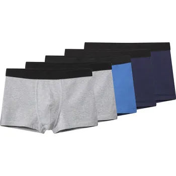 Pánské spodní prádlo esmara® Chlapecké boxerky, 5 kusů (modrá/šedá, 146/152)