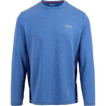 Pánská móda TRESPASS Pánské sportovní triko s dlouhým rukávem L MODRÁ