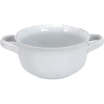 Clay - II.jakost Miska na polévku s uchy Bake, ø 15,5cm, bílá, II.jakost