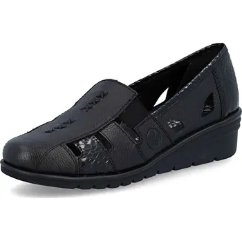 Dámská obuv Dámské mokasíny RIEKER L5358-00 černá S6 40