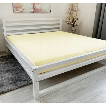 Prostěradlo Prémiové prostěradlo Froté - Vanilkové, Rozměry: 90 x 200 cm