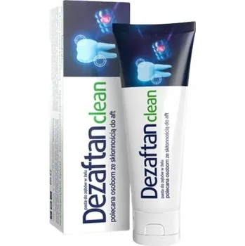 zubní pasta Dezaftan Clean zubní pasta v gelu 75 ml